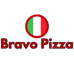 Bravo Pizza logo.